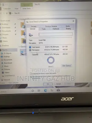 Laptop Acer Aspire 5 4GB AMD A4 HDD 500GB