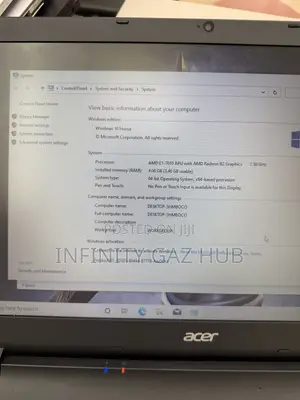 Laptop Acer Aspire 5 4GB AMD A4 HDD 500GB