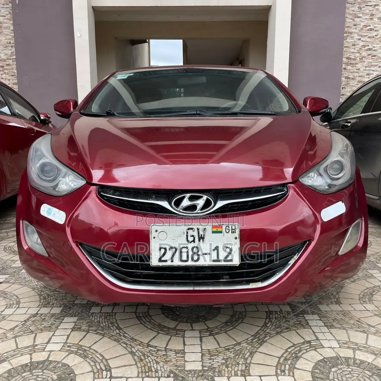 Hyundai Elantra 2012 Burgundy