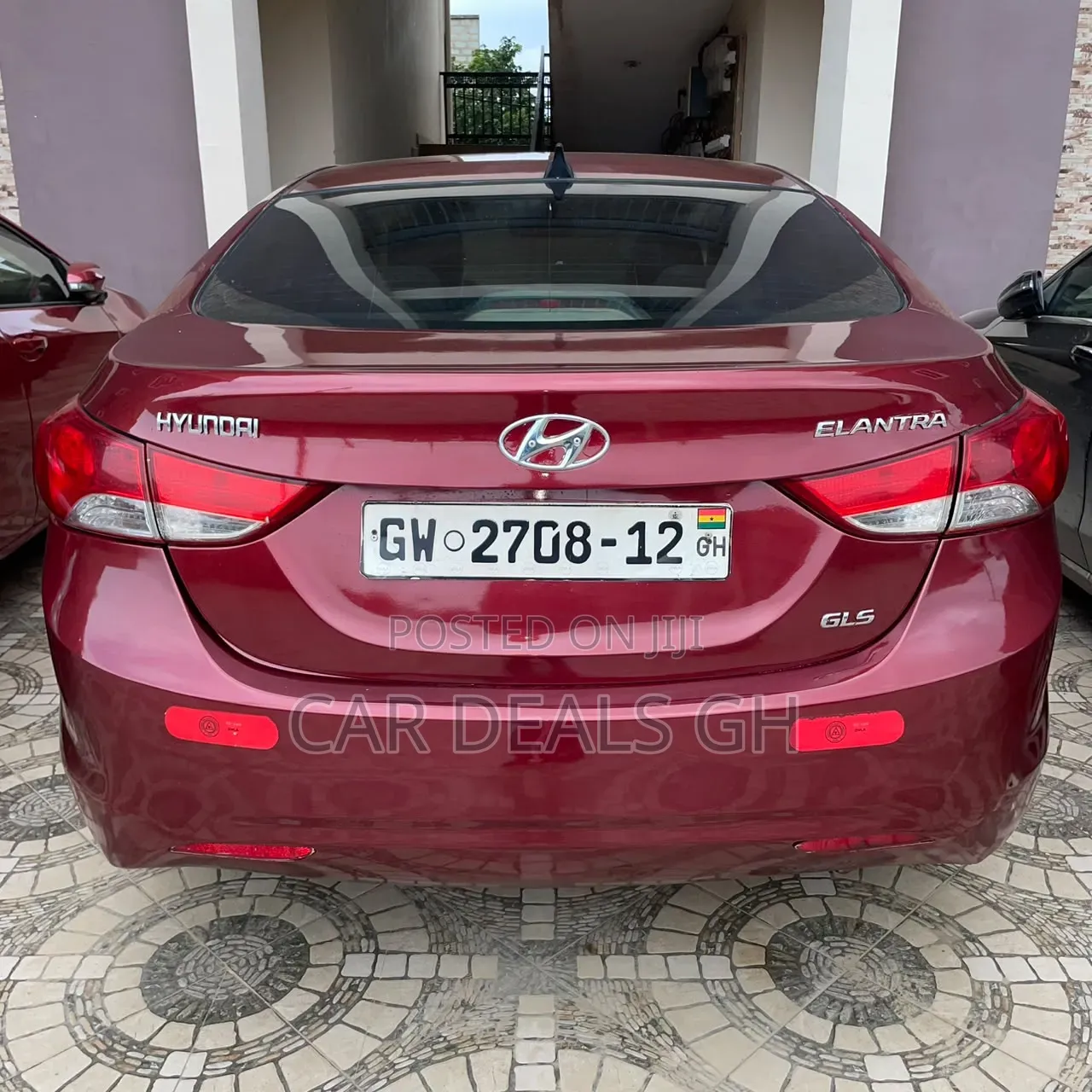 Hyundai Elantra 2012 Burgundy