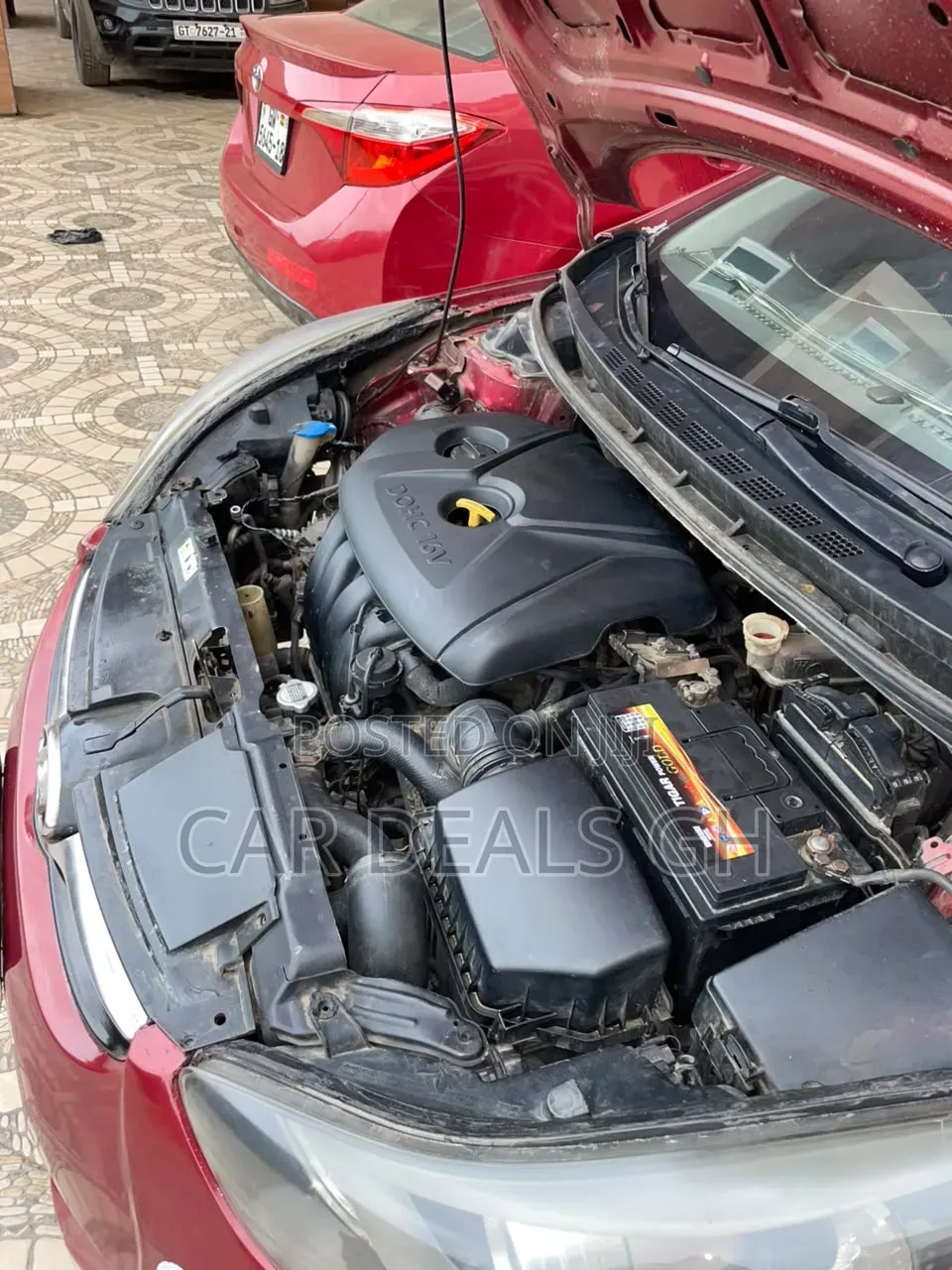 Hyundai Elantra 2012 Burgundy