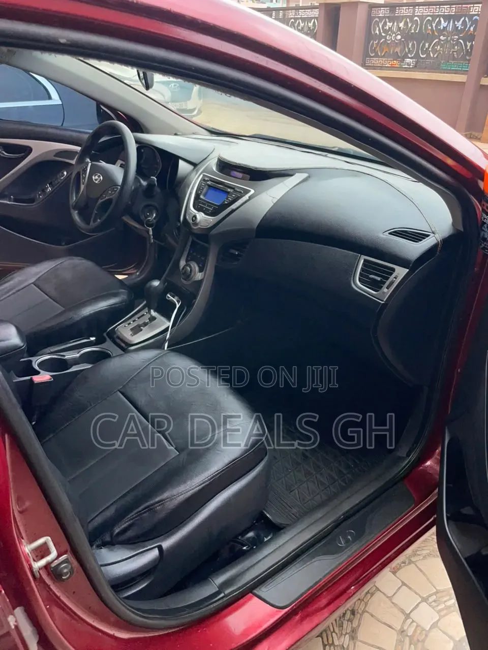 Hyundai Elantra 2012 Burgundy