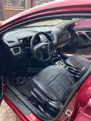 Hyundai Elantra 2012 Burgundy