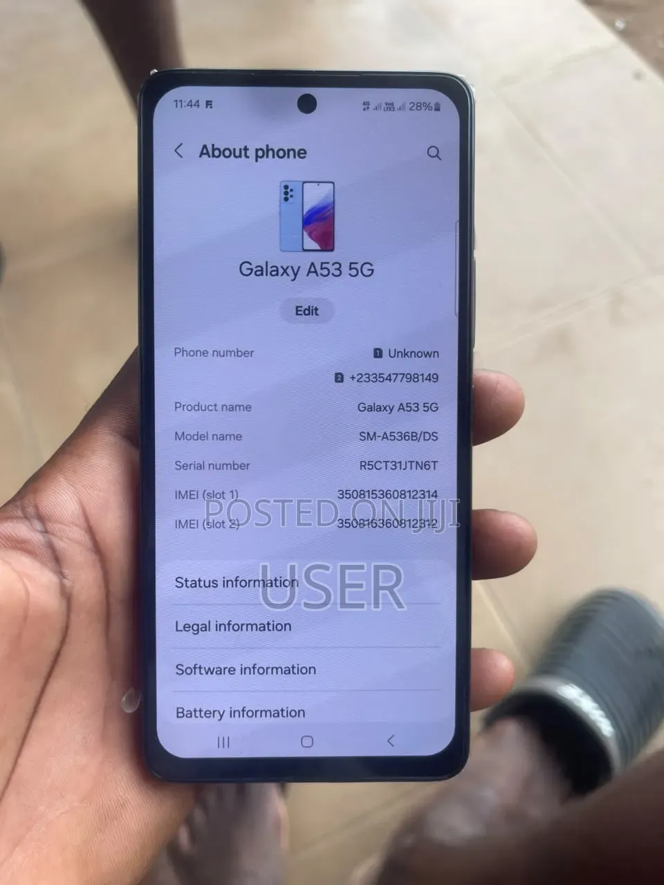 Samsung Galaxy A53 5G 256 GB Black
