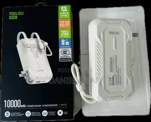 RSILOU 22.5W Power Bank With Several Features.
