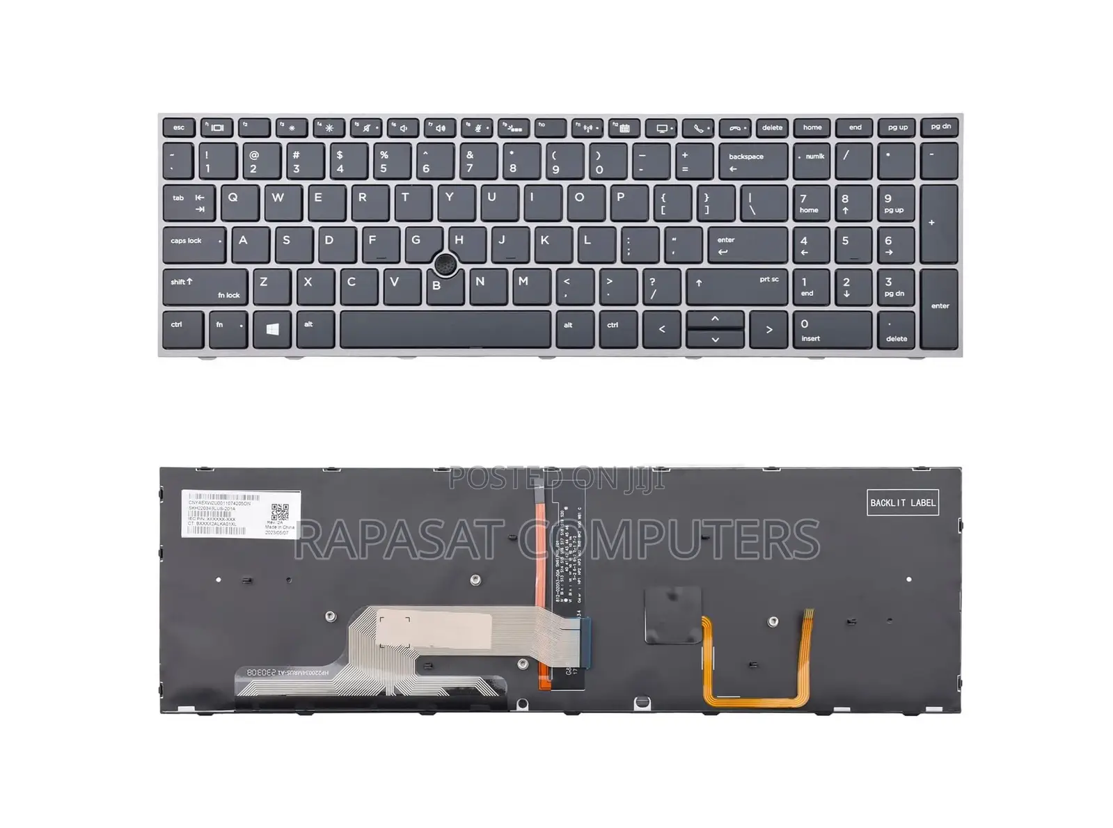 HP Zbook 15 G5 Backlight Keyboard