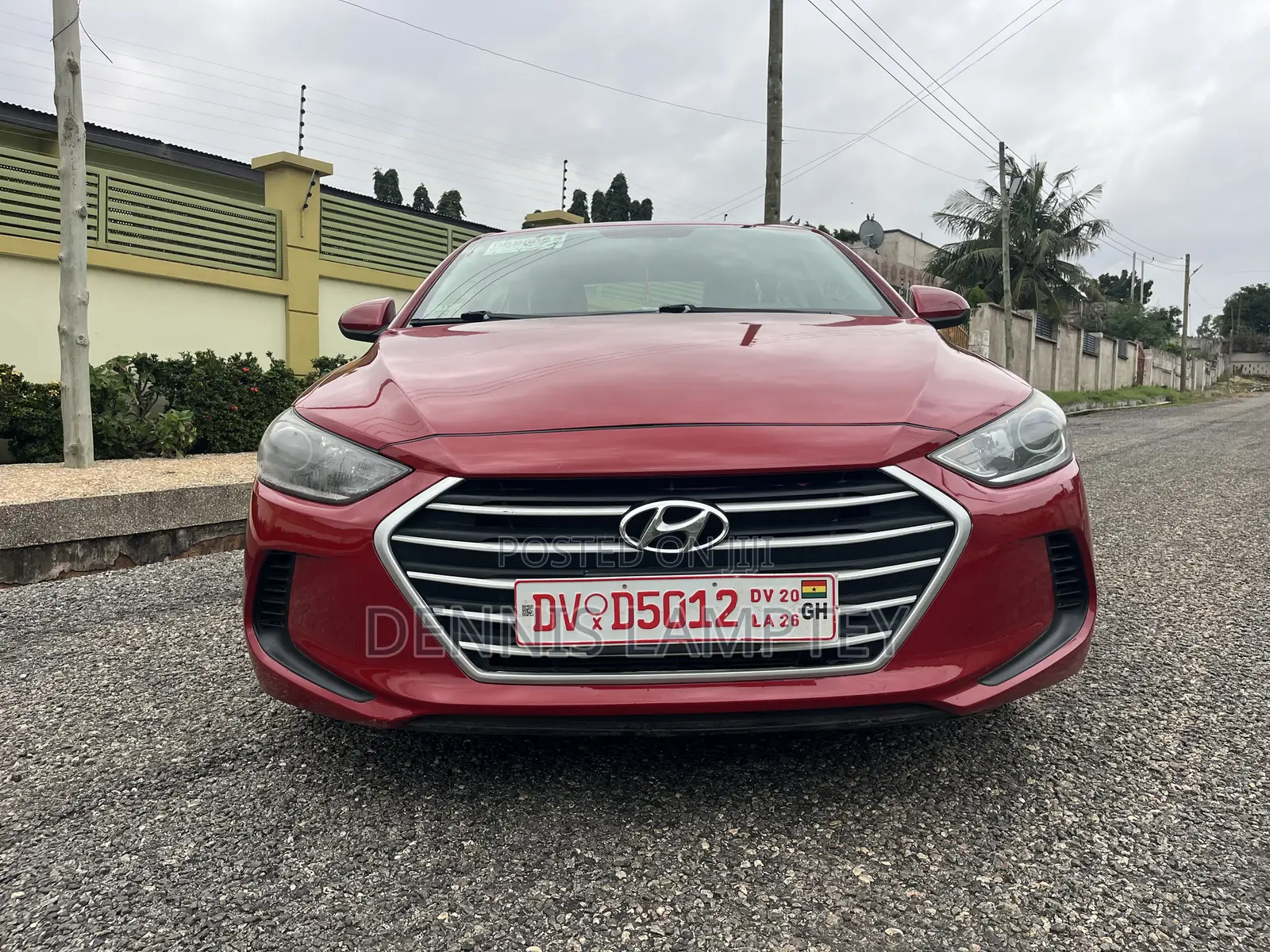 Hyundai Elantra 2017 Red