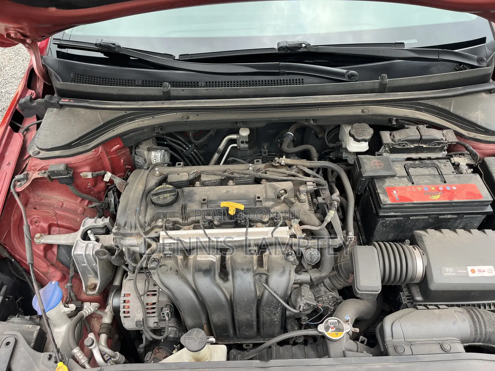 Hyundai Elantra 2017 Red