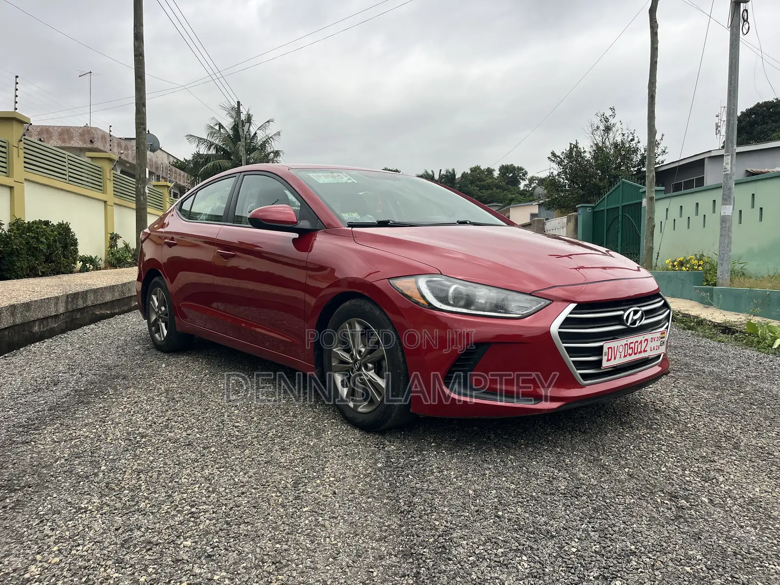 Hyundai Elantra 2017 Red