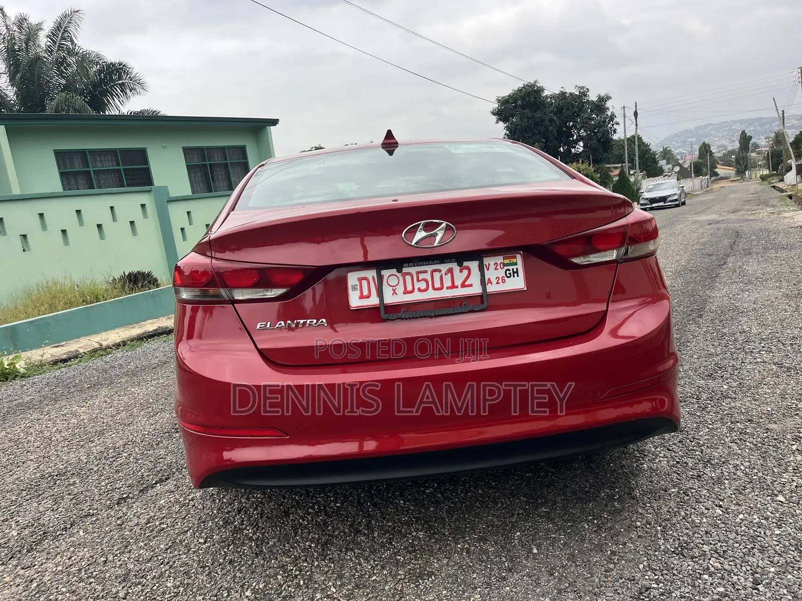 Hyundai Elantra 2017 Red