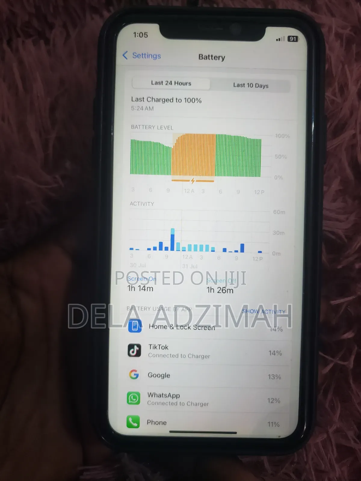 Apple iPhone XR 64 GB Black