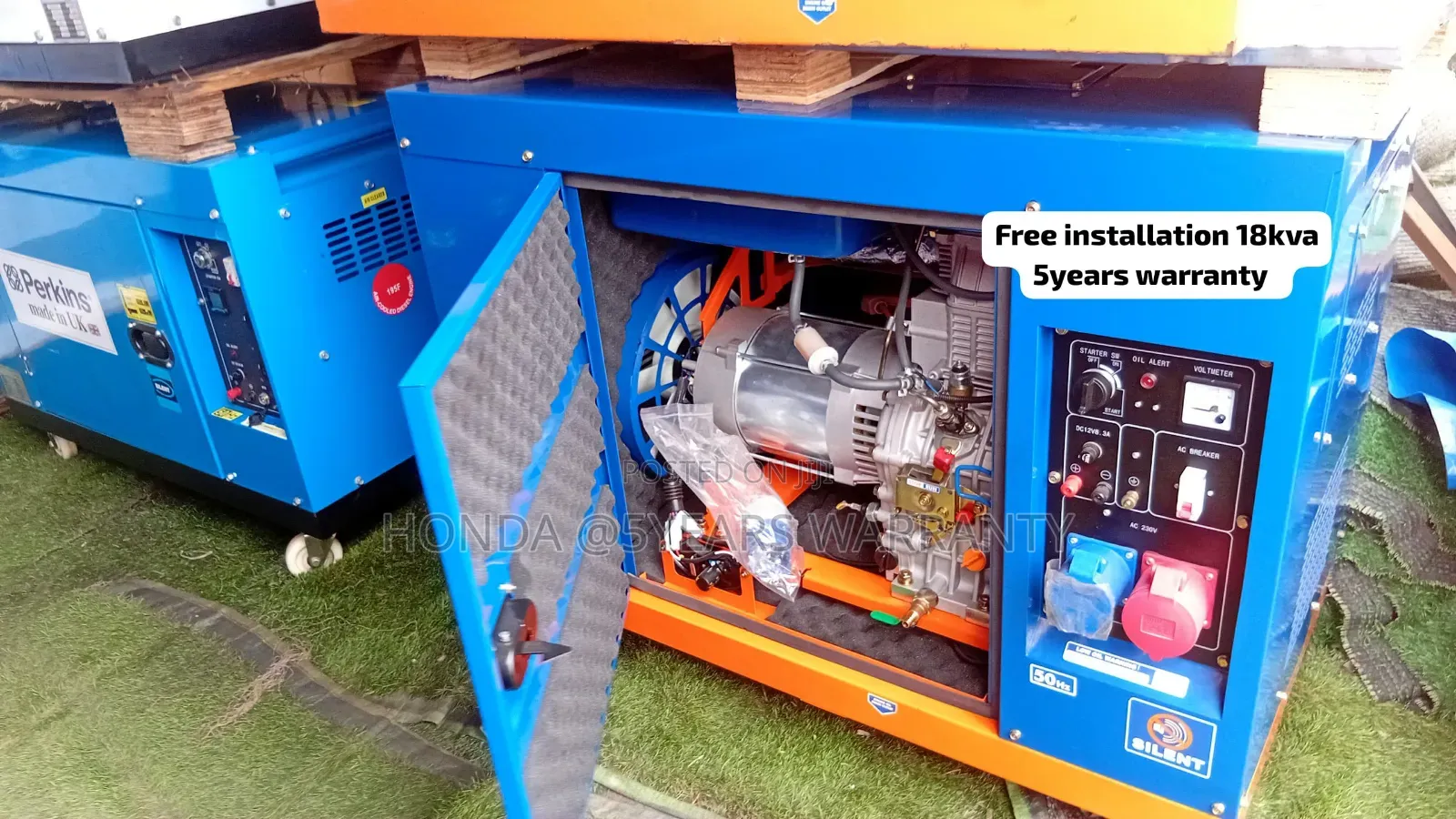Reliable Perkins 18kVA Generator | Industrial Power Backup 18kva