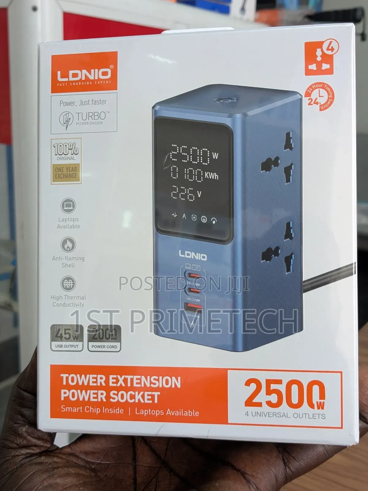 LDNIO 45W Universal Power Strip With LED.