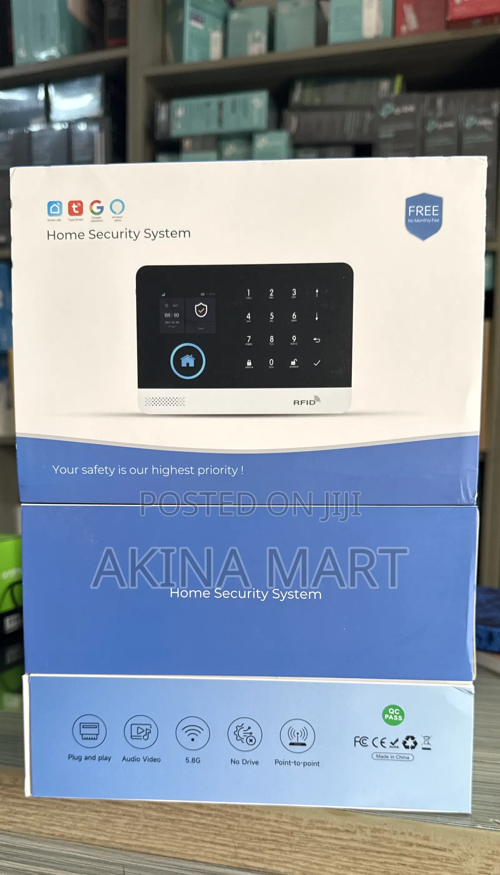 Smart Home Security System 4g Wifi Alarm System