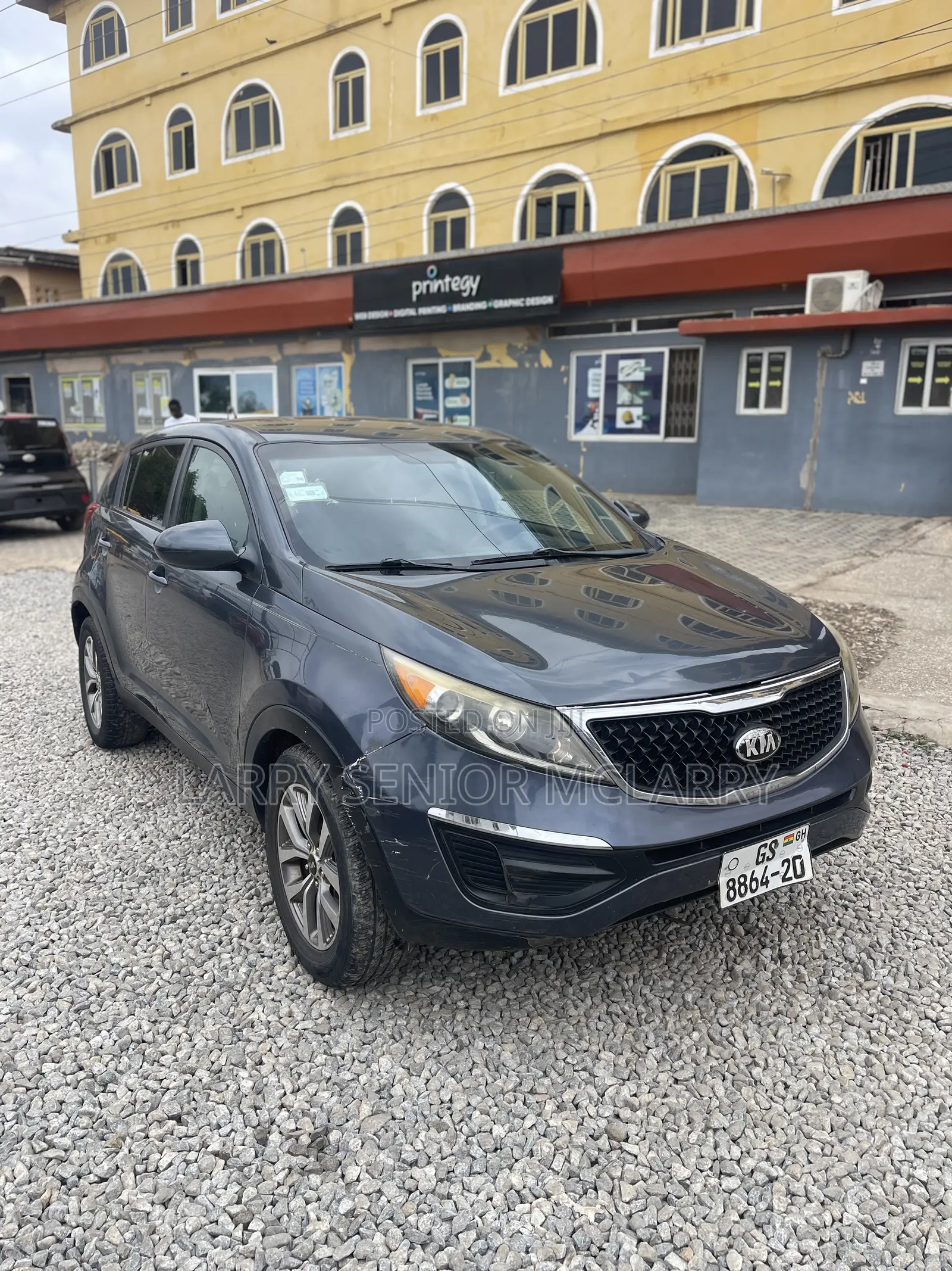 Kia Sportage EX 4dr SUV AWD (2.4L 4cyl 6A) 2014 Blue