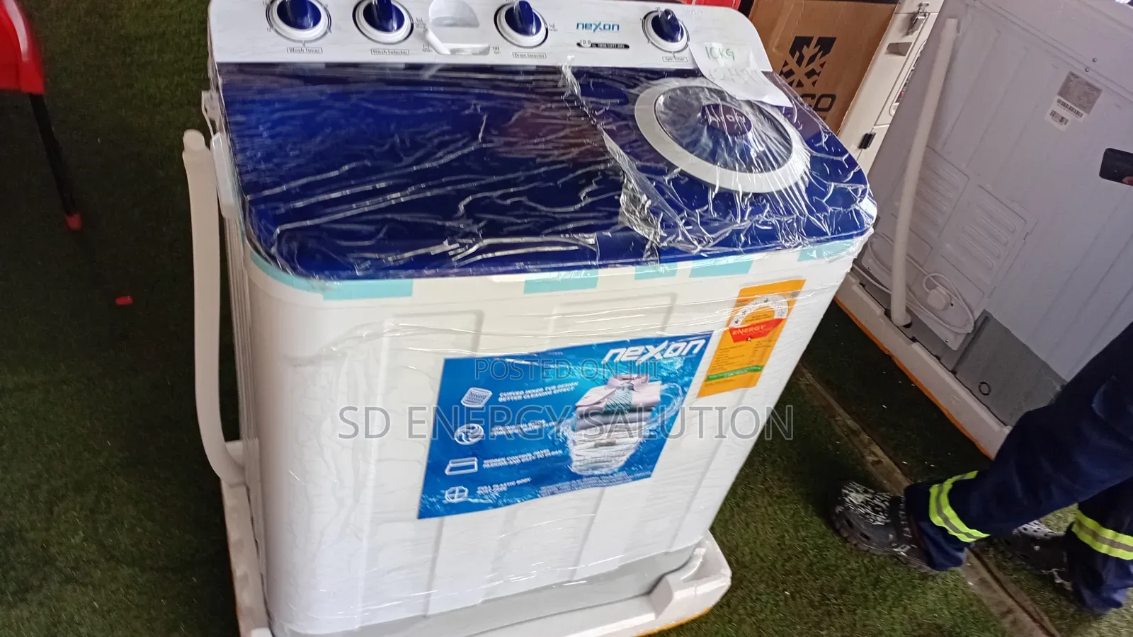 Nexon 10KG Washer – Powerful Wash Spin Dryer