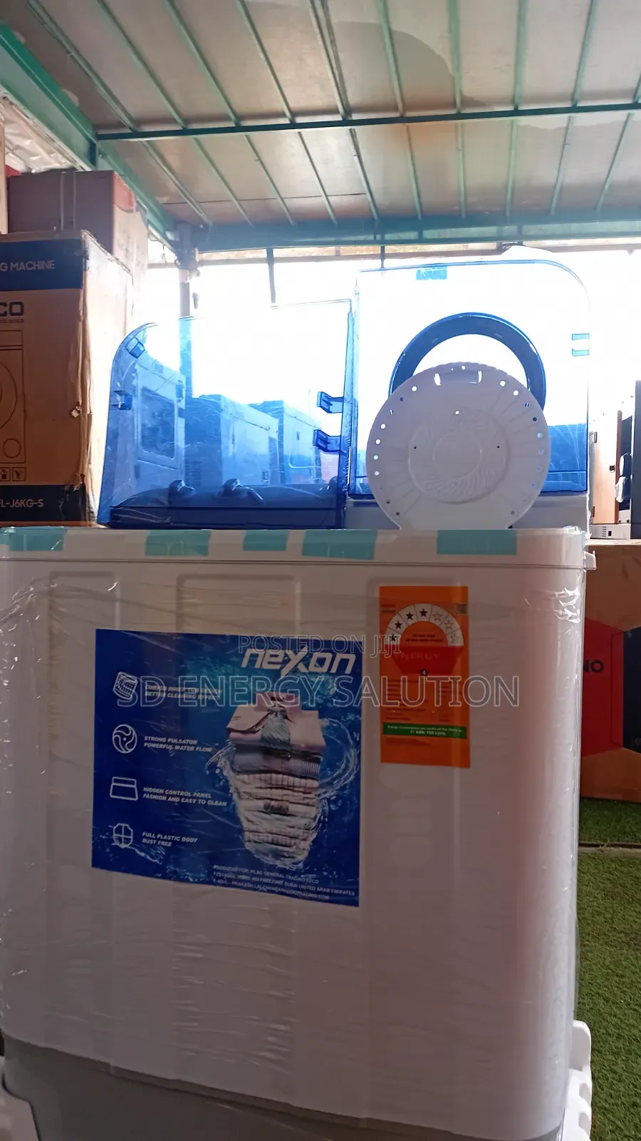 Nexon 10KG Twin Tub Washer – Strong Motor Performance
