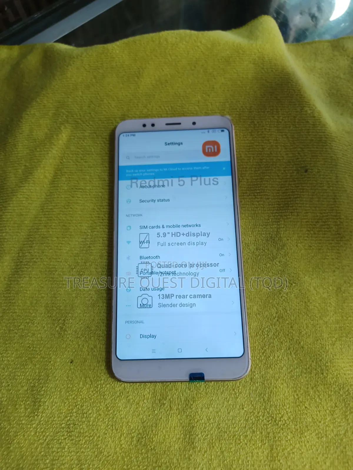Xiaomi Redmi 5 Plus 64 GB Gold