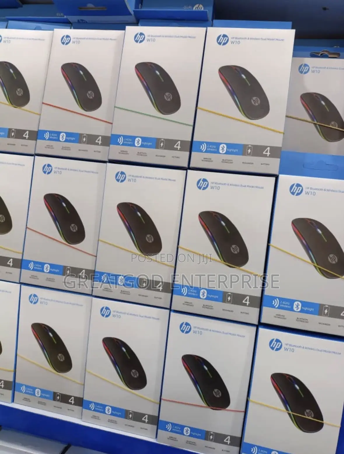 HP W10 Bluetooth Wireless Dual Model Mouse.