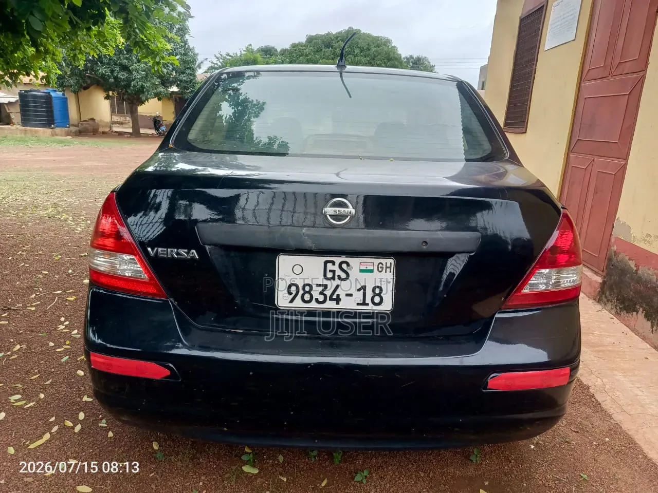 Nissan Versa 2009 Black