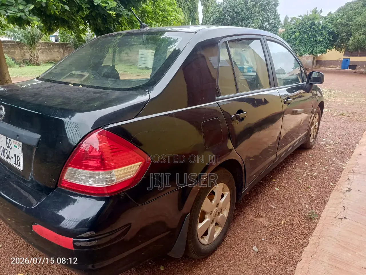 Nissan Versa 2009 Black