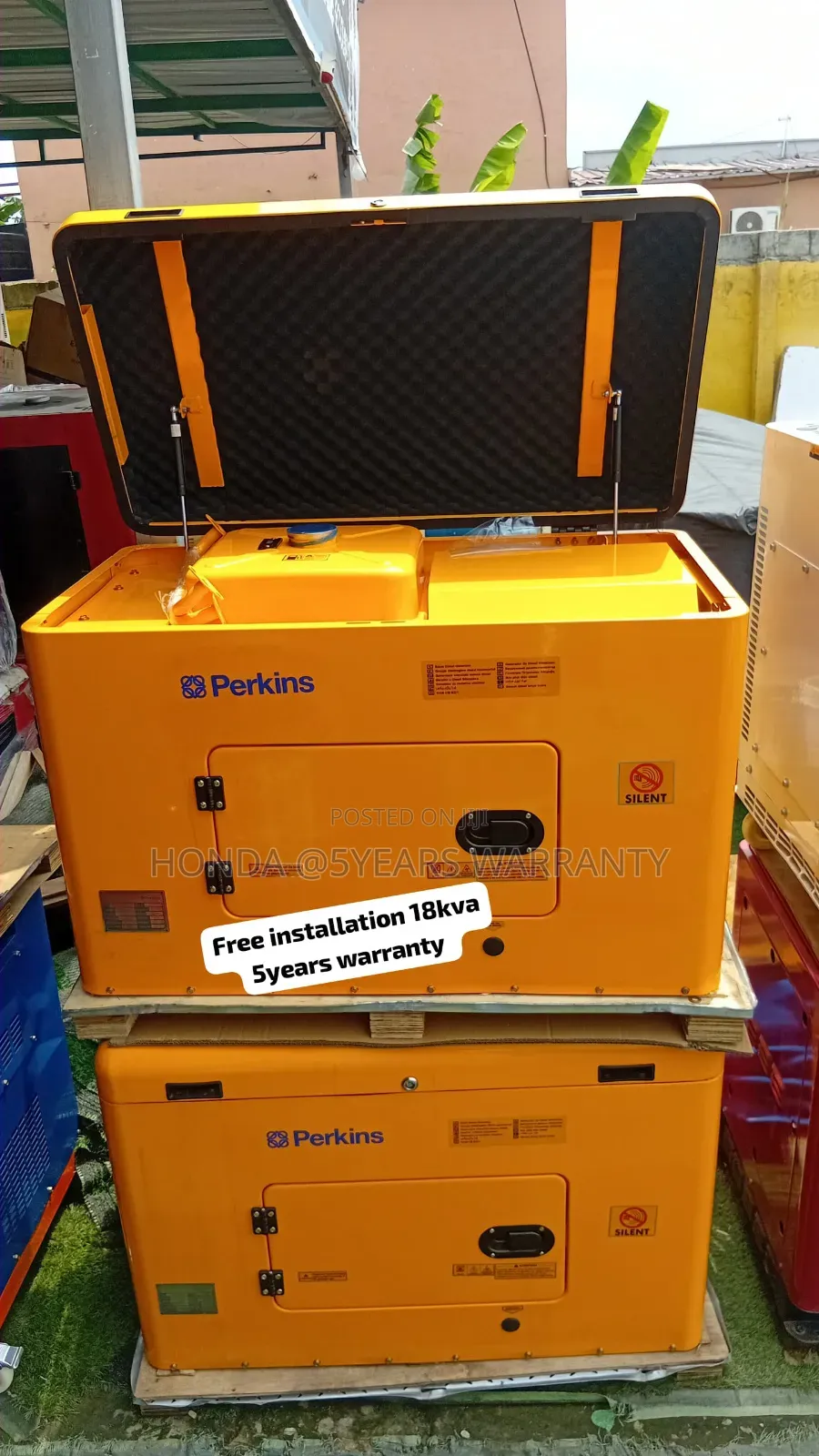 Perkins 18kVA Silent Generator – Durable, Ready to Deliver 18kva