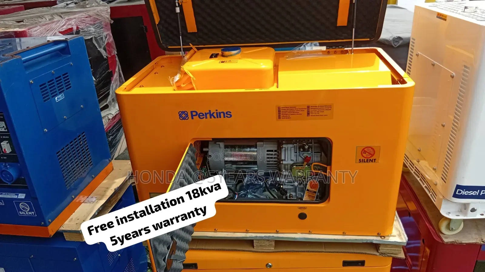 Perkins 18kVA Diesel Generator – Stable Power for Every Need 18kva