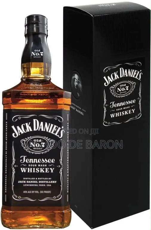 Old No 2 Brand Jack Daniel’s Quality Tennessee Sour Mash Whiskey