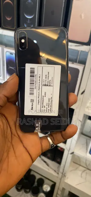 New Apple iPhone X 256 GB Black