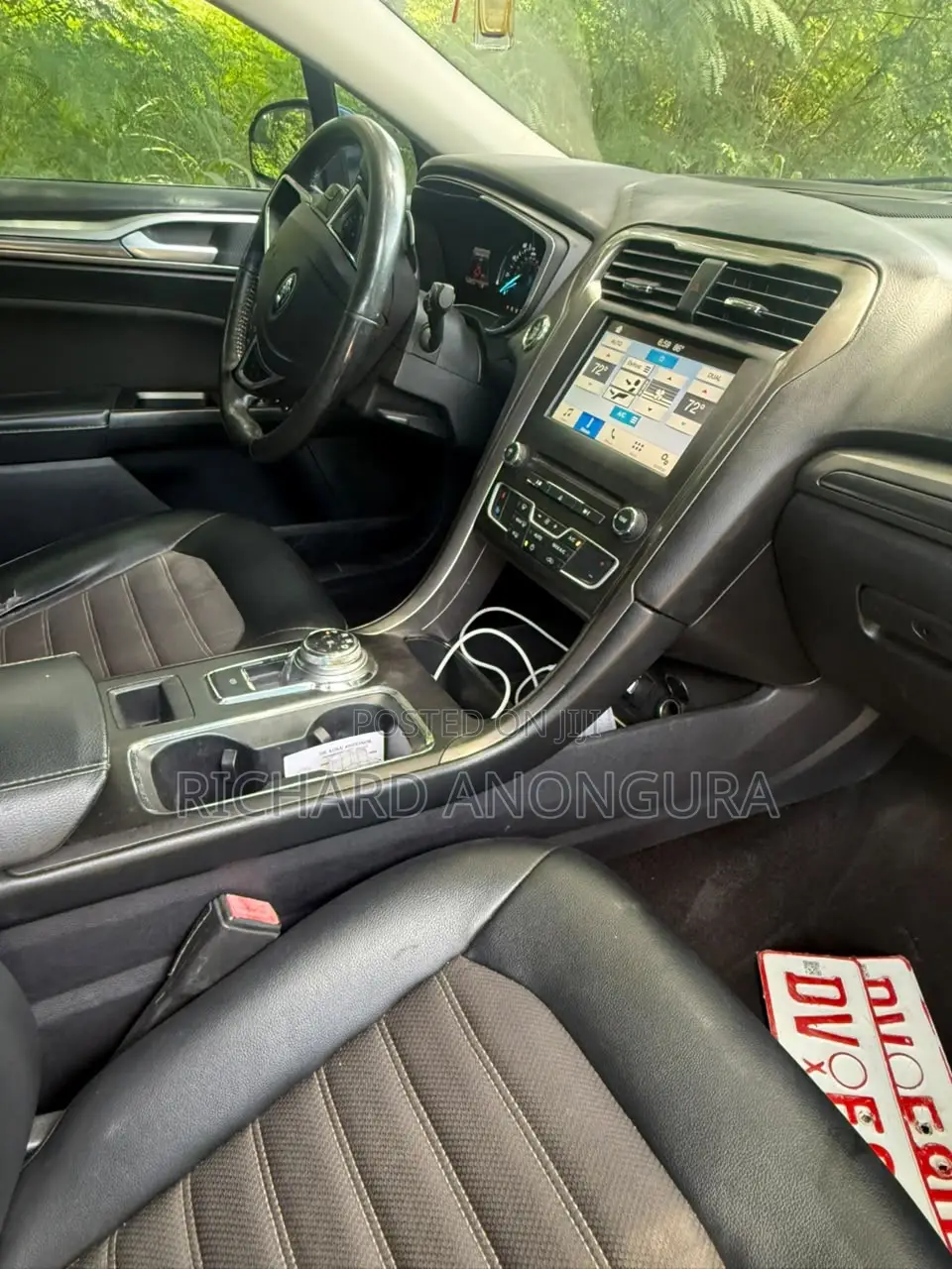 Ford Fusion Titanium AWD 2017 Blue
