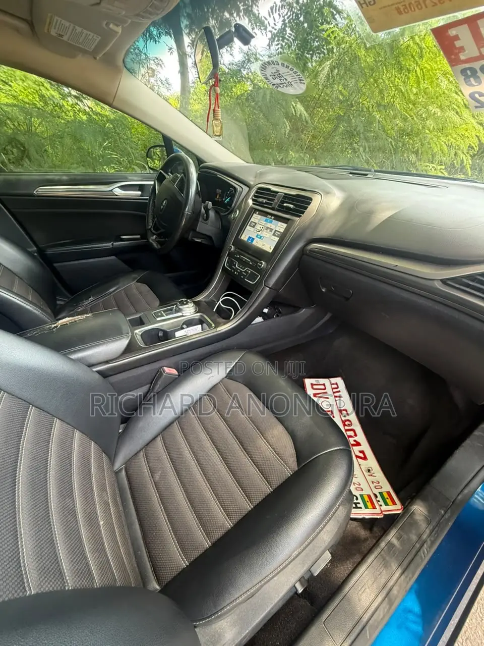 Ford Fusion Titanium AWD 2017 Blue