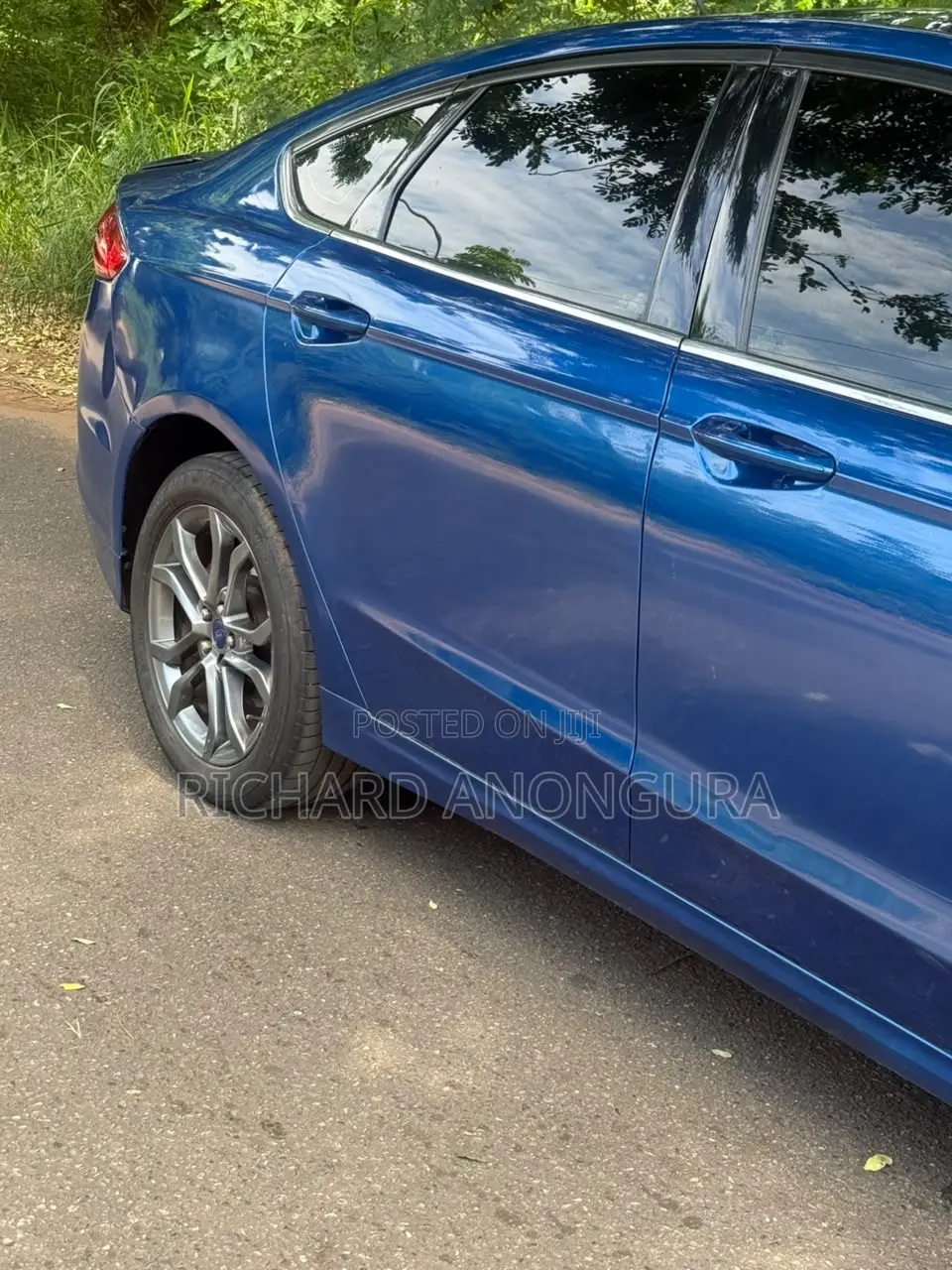 Ford Fusion Titanium AWD 2017 Blue