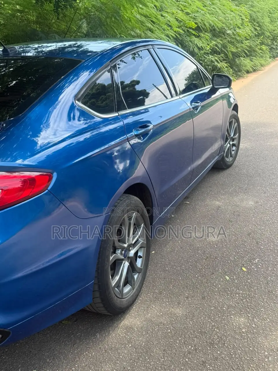 Ford Fusion Titanium AWD 2017 Blue