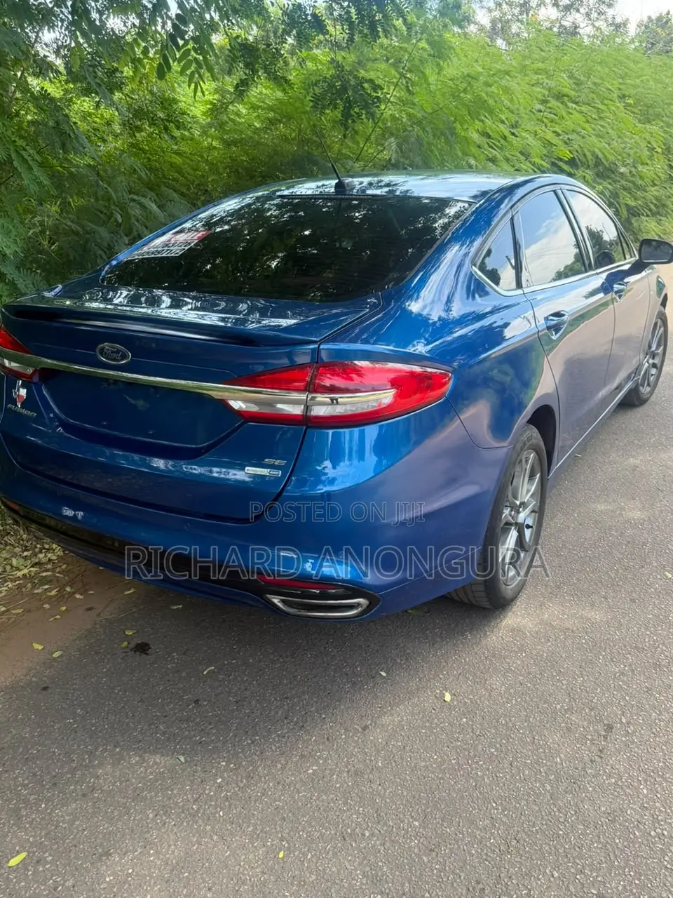 Ford Fusion Titanium AWD 2017 Blue