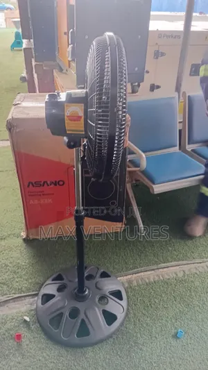 High-Speed Decakila Standing Fan Available