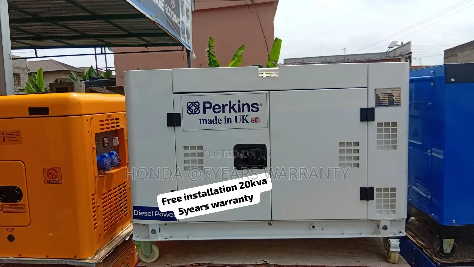Perkins 20kVA Heavy-Duty Diesel Generator – Fuel Efficient 20kva