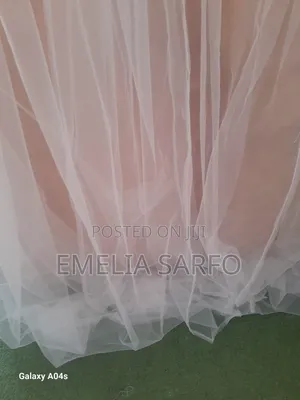 White Long Tulle for Backdrop Decor