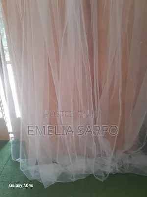 White Long Tulle for Backdrop Decor
