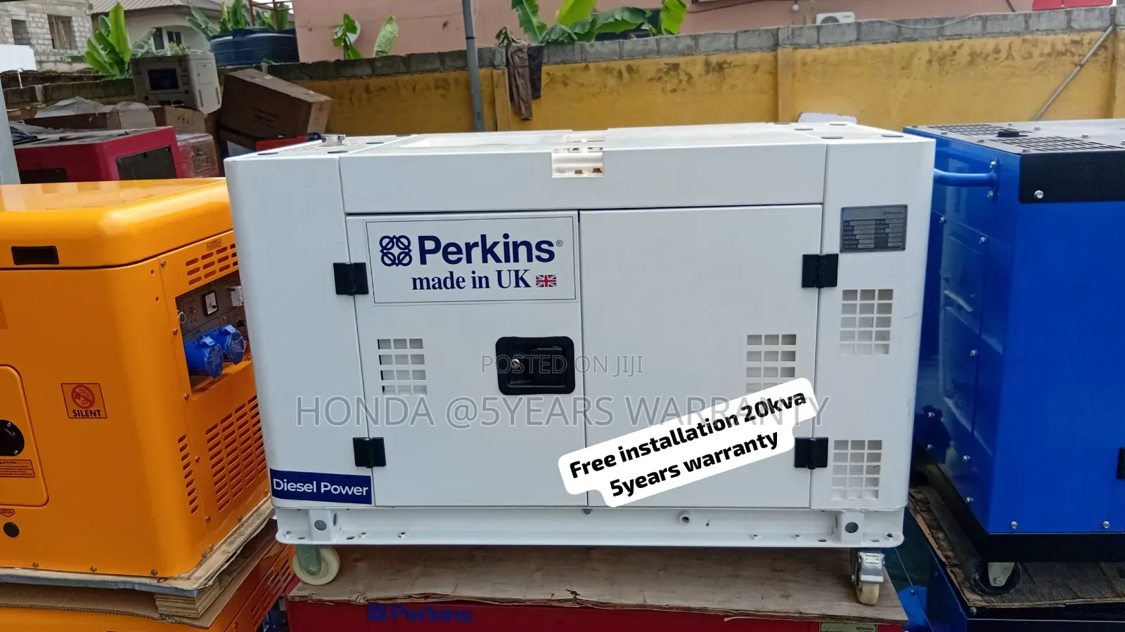 Best-Selling Perkins 20kVA Silent Generator With Installation 20kva