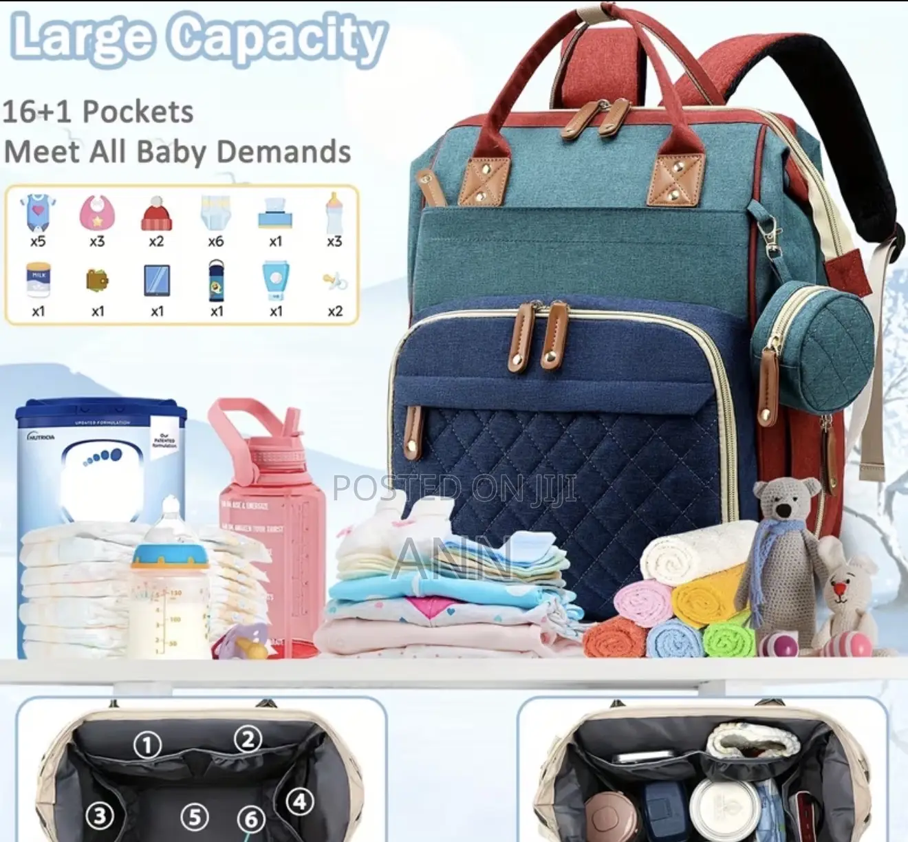 Diaper Backpack or Parent Bag