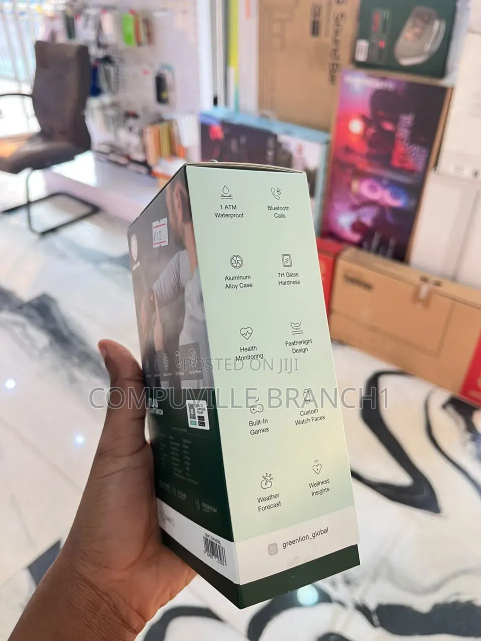 Green Lion Time Smart Watch