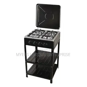 Decakila 4 Burner Gas Stove With Shelf