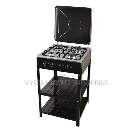 Decakila 4 Burner Gas Stove With Shelf