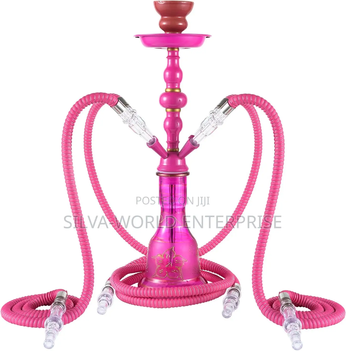 Premium 4-Pipe Hookah Pot – Perfect for Group Sessions
