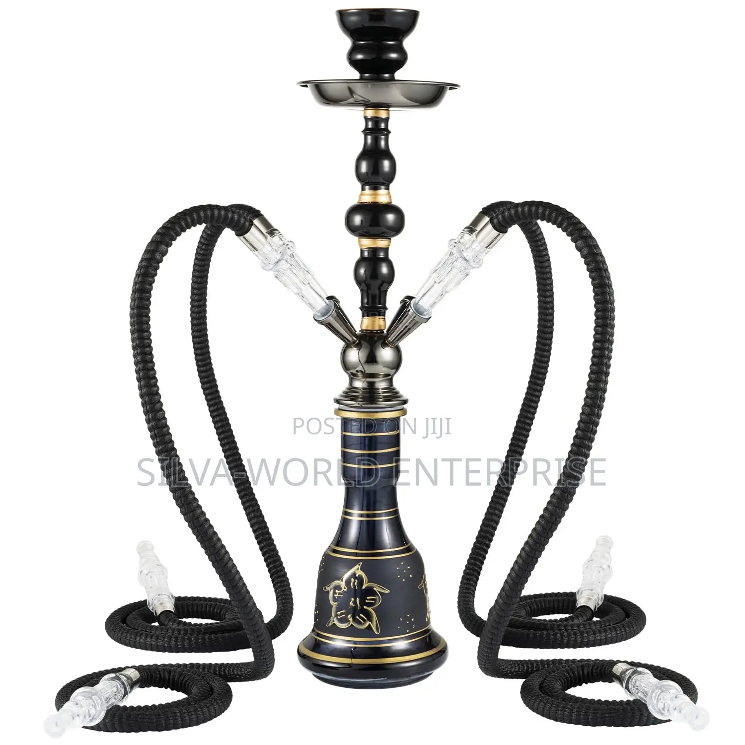 Premium 4-Pipe Hookah Pot – Perfect for Group Sessions
