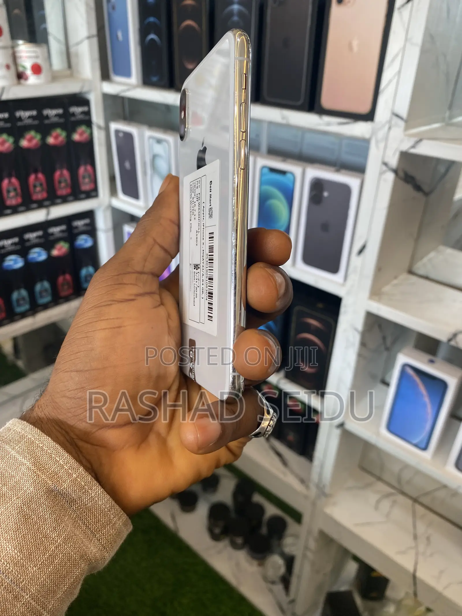 New Apple iPhone X 256 GB White