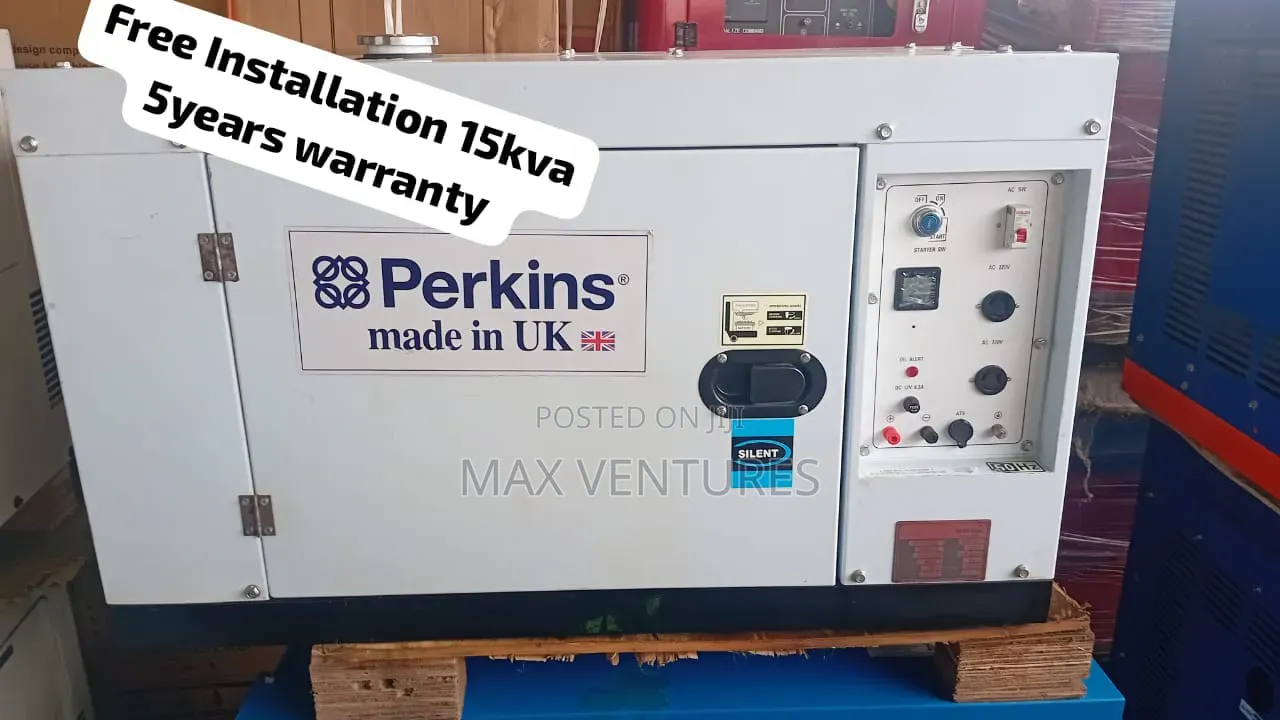 Premium Perkins 15kVA Genset With Efficient Performance 15kva