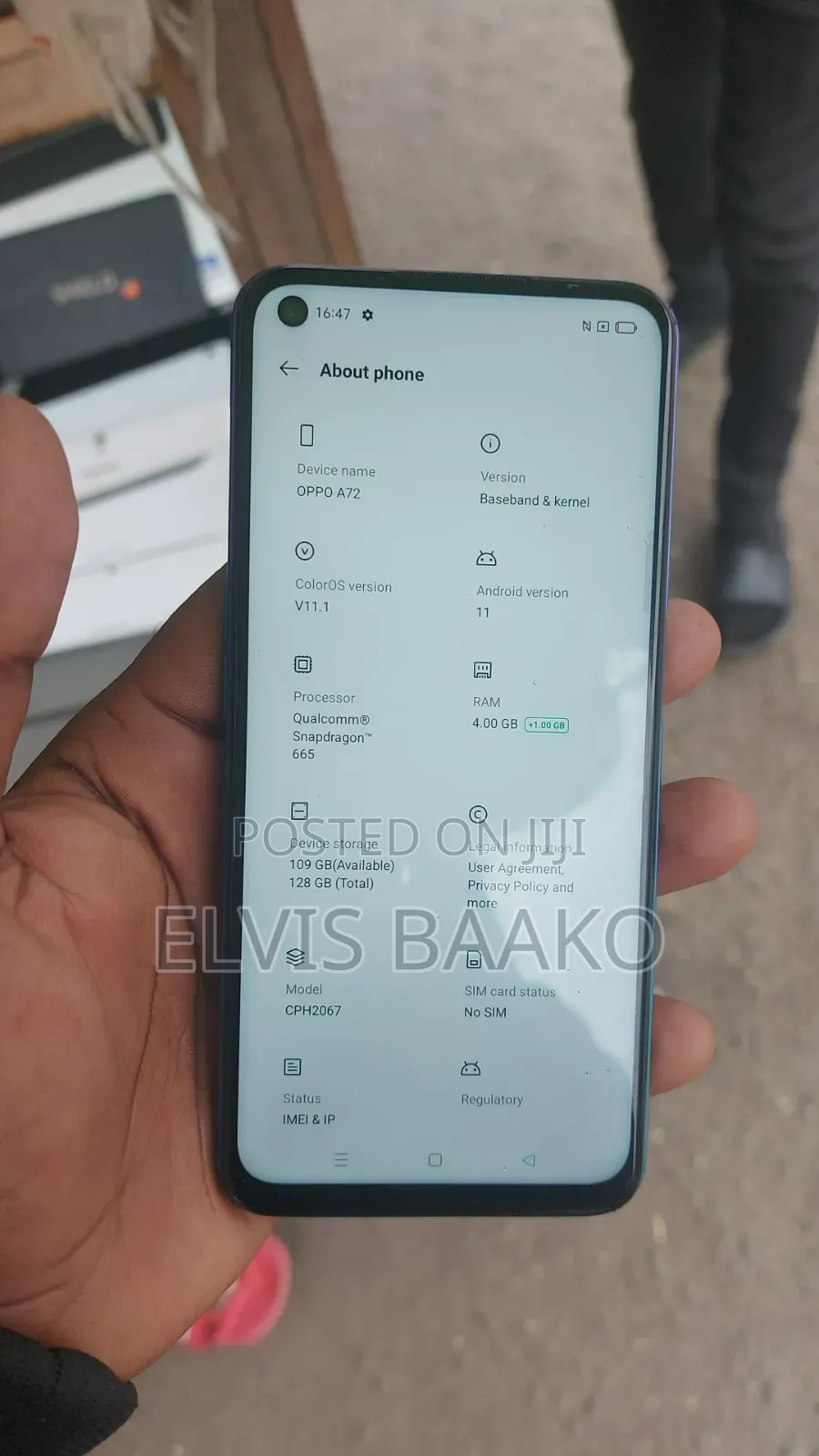 Oppo A72 5G 128 GB Green