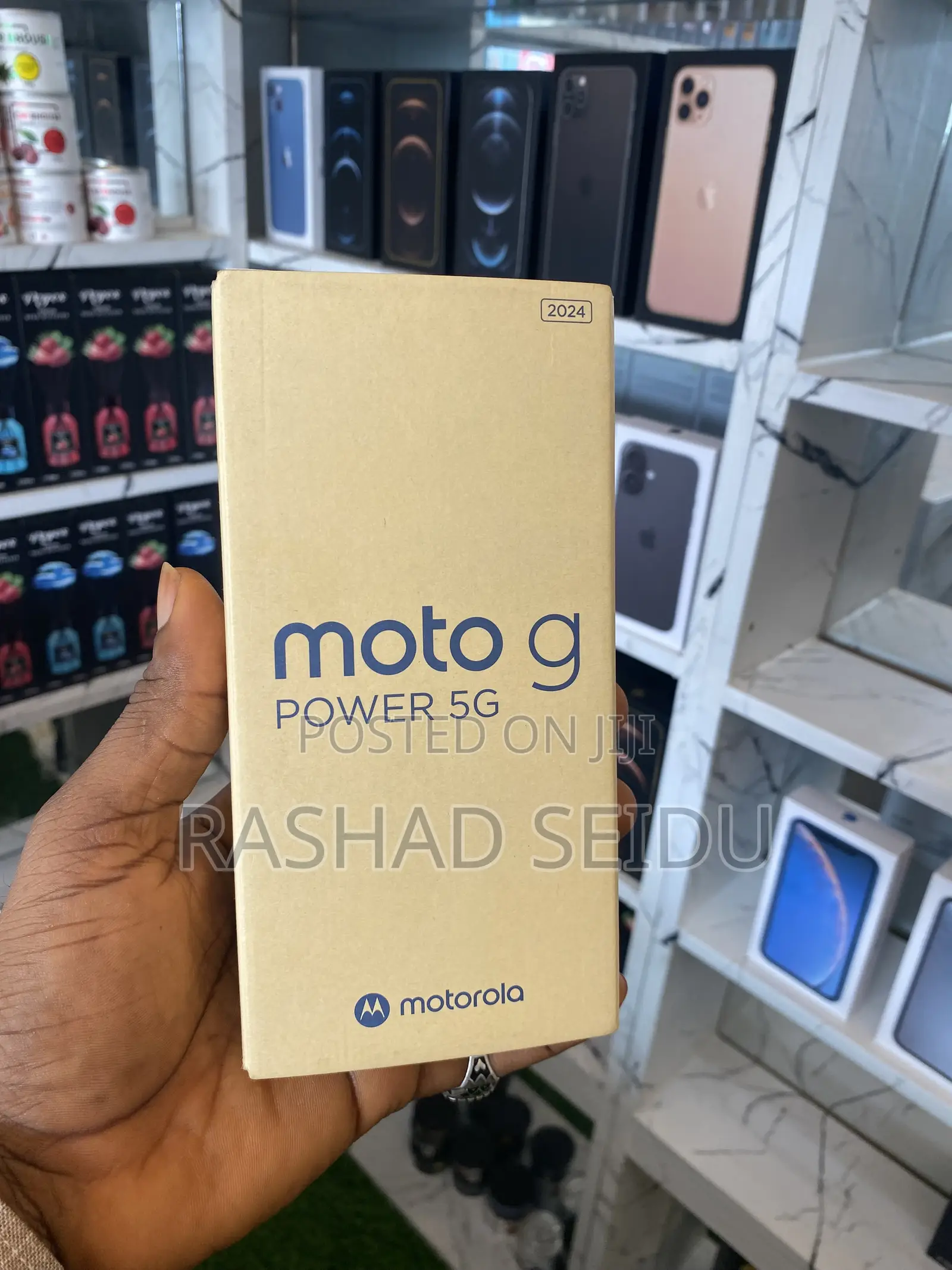 New Motorola Moto G 5G 128 GB Black