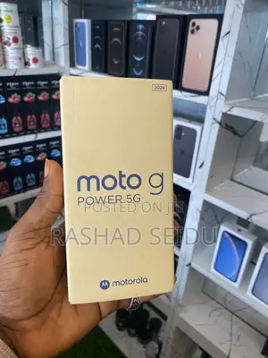 New Motorola Moto G 5G 128 GB Black